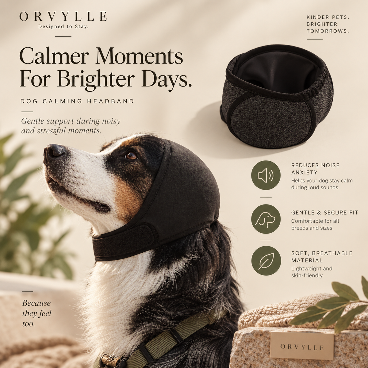 ORVYLLE Calm Ear Muffs - Calmer Moments For Brighter Days