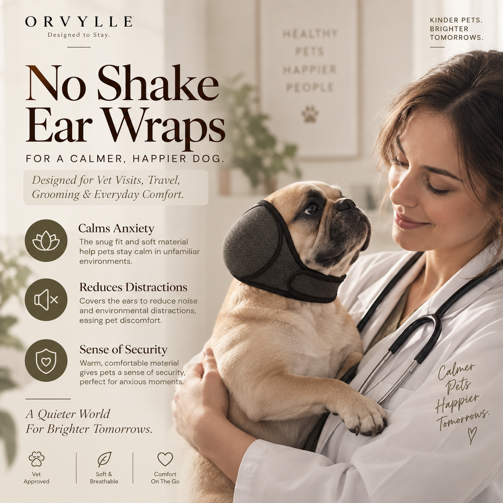 ORVYLLE Calm Ear Muffs - No Shake Ear Wraps