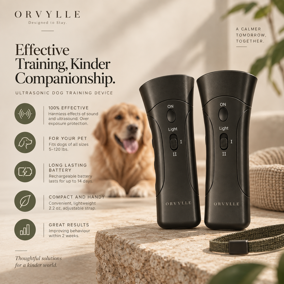 ORVYLLE Guard - Effective Training, Kinder Companionship