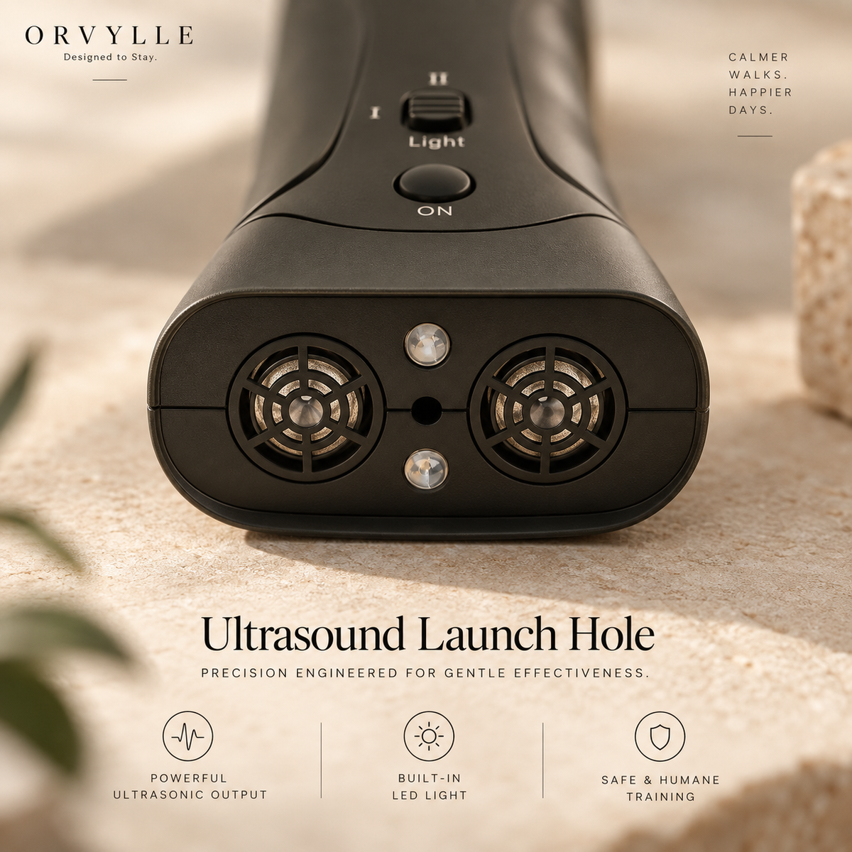ORVYLLE Guard - Ultrasound Launch Hole Detail