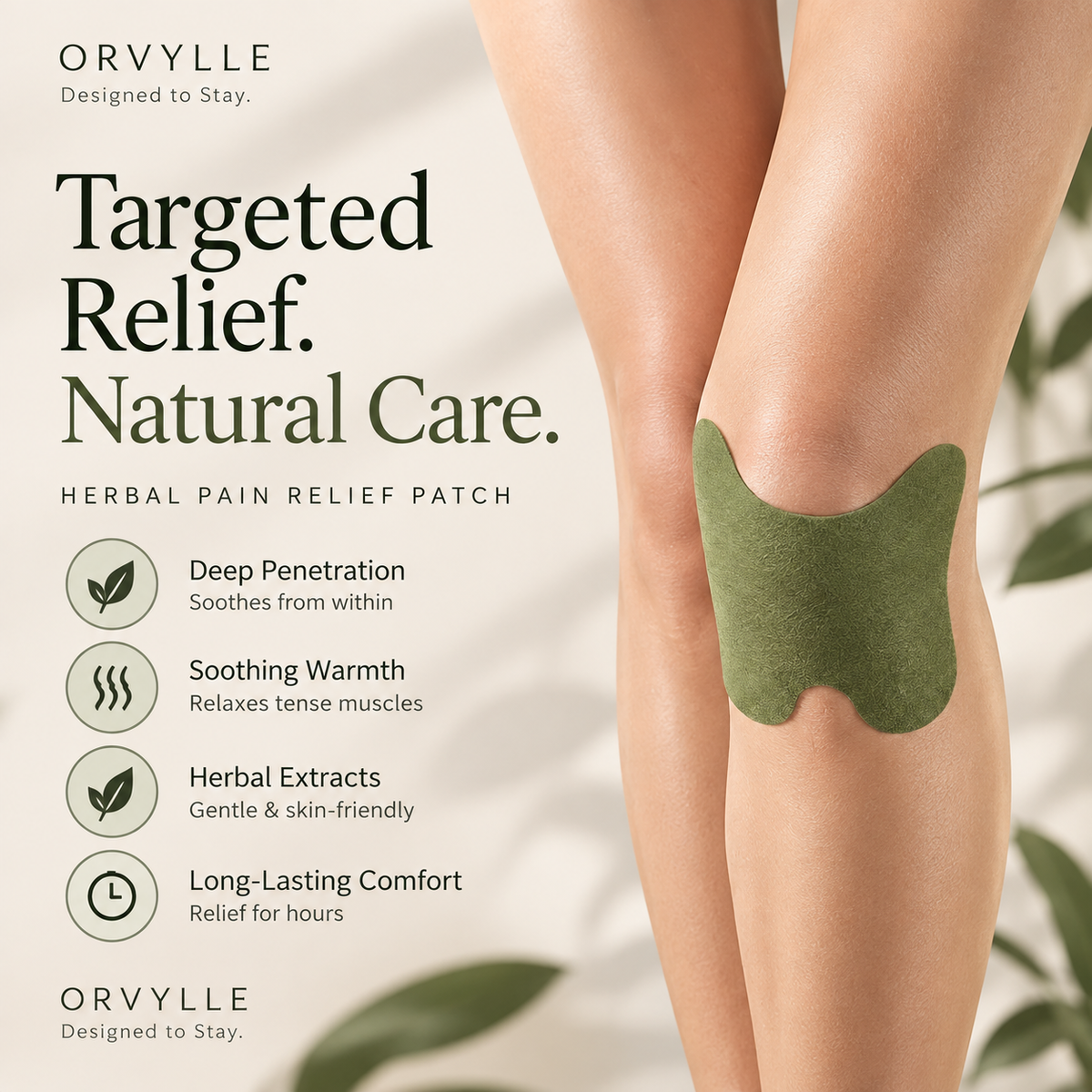 ORVYLLE™ — Herbal Warming Patches