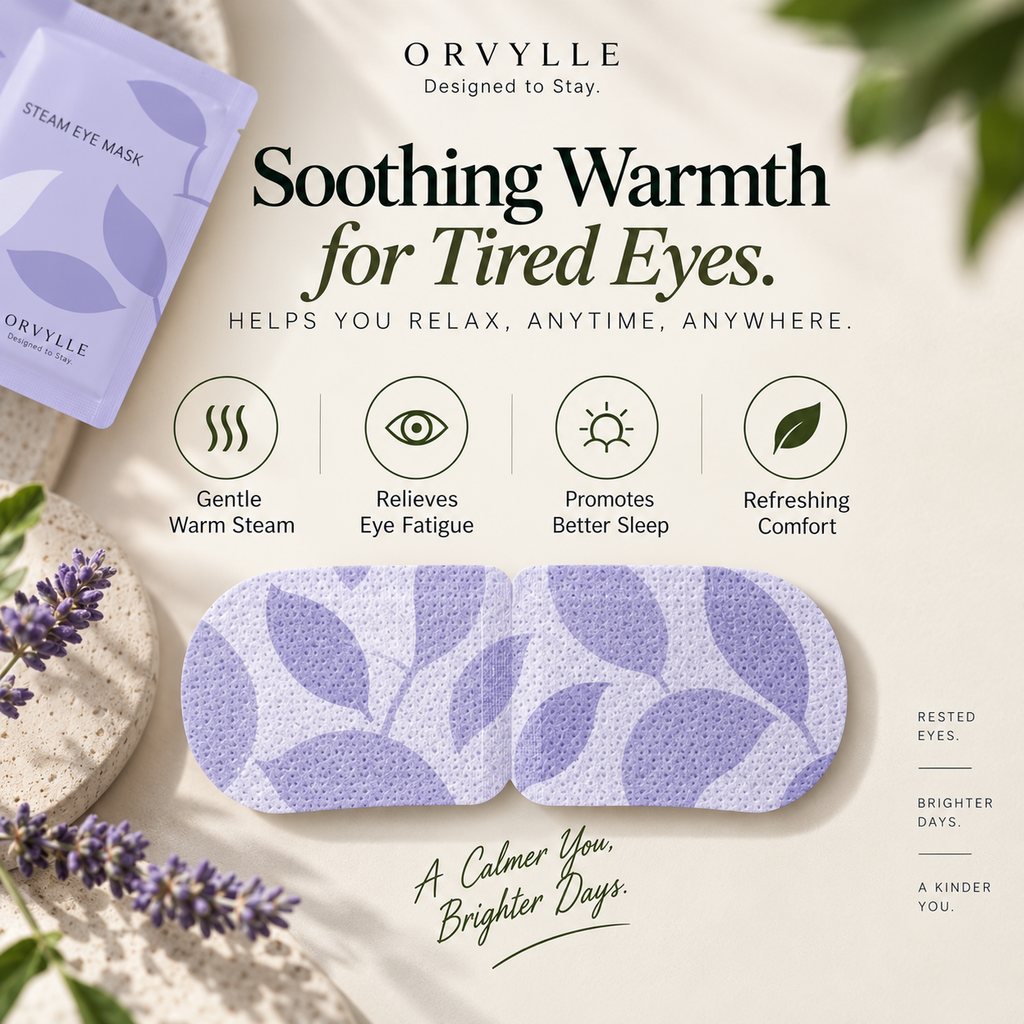 ORVYLLE™ — Self-Heating Steam Eye Mask