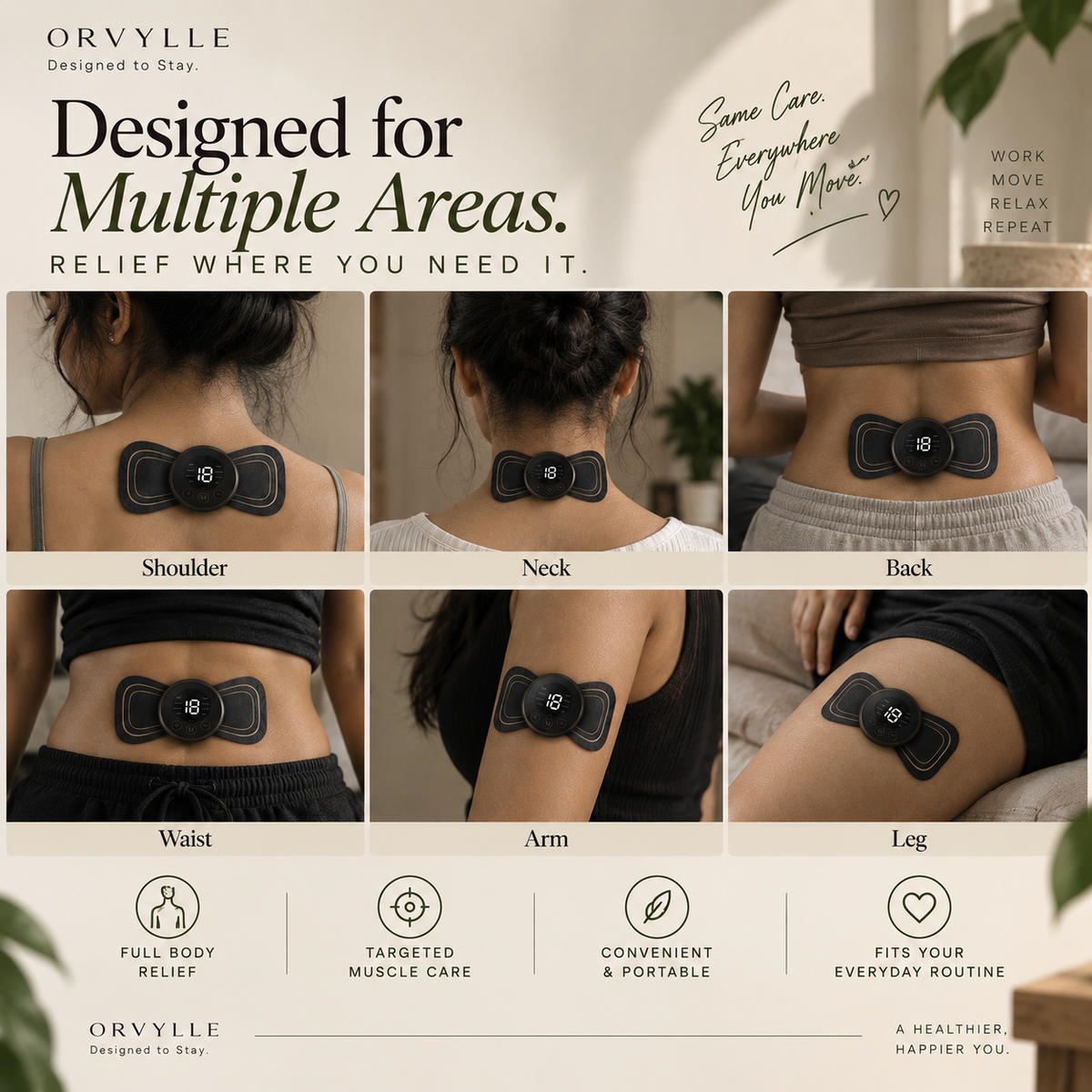 ORVYLLE™ — Wireless Recovery Massager