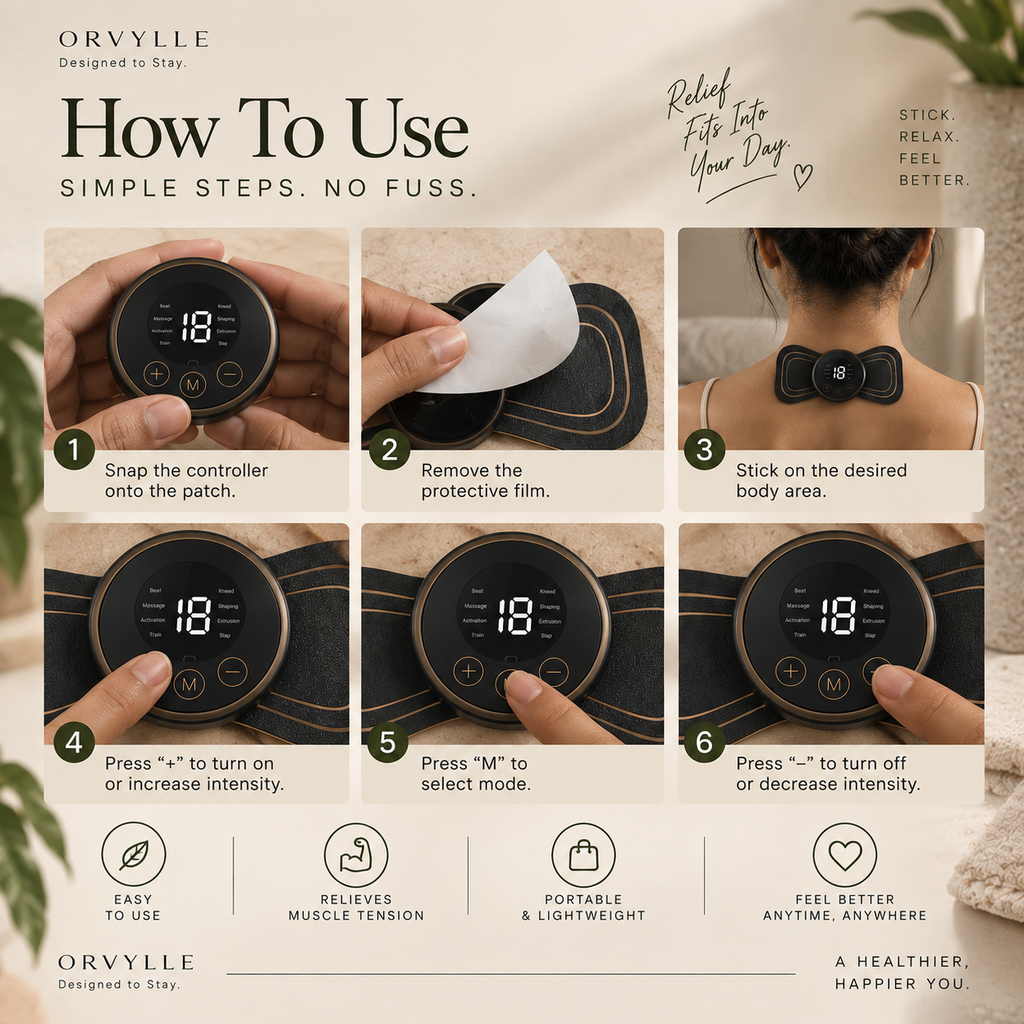 ORVYLLE™ — Wireless Recovery Massager