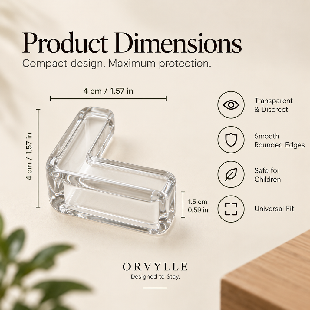ORVYLLE™ — Silicone Corner Guard
